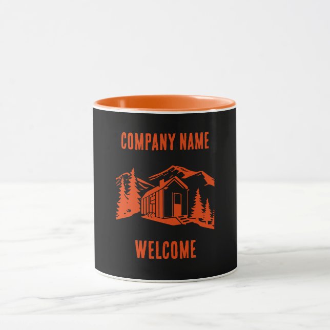 Caneca Decoração inicial da casa minúscula (Centro)
