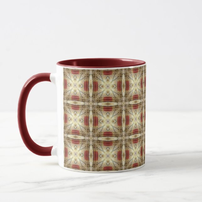 Caneca Decoração rica em tons quentes (Esquerda)