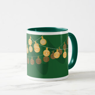 Caneca Decorated Christmas tree mug