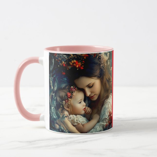 Caneca Dedicação Às Mães (Esquerda)