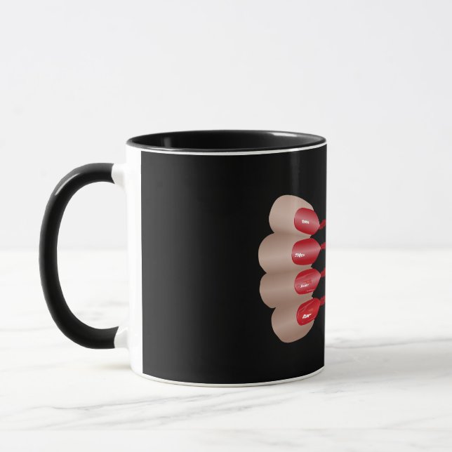 Caneca Dedo de vampiro V.2 (Esquerda)