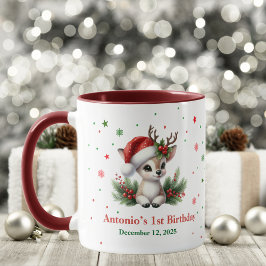 Caneca Deer christmas birthday