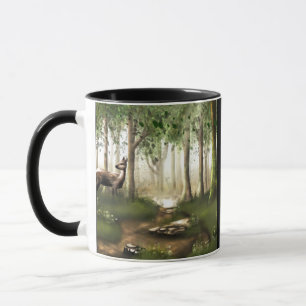 Caneca Deer in the Woods