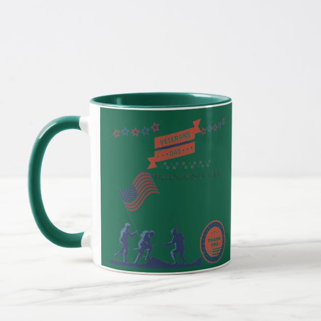 Caneca Defensores da Liberdade hunter green (Esquerda)