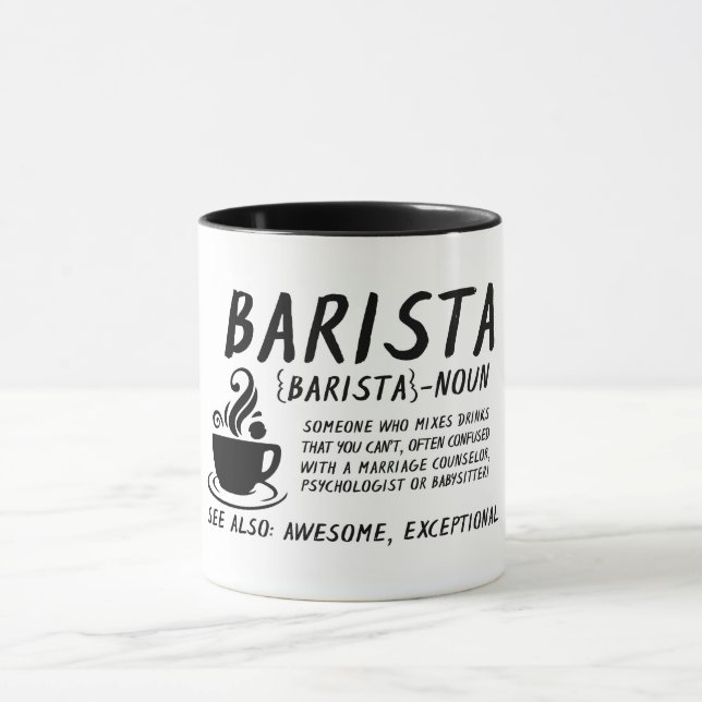 Caneca Definição Barista (Centro)