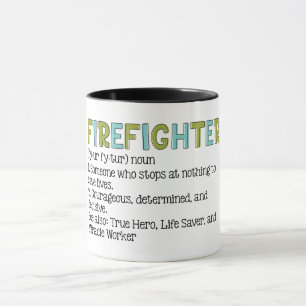 Caneca Definição de Bombeiro