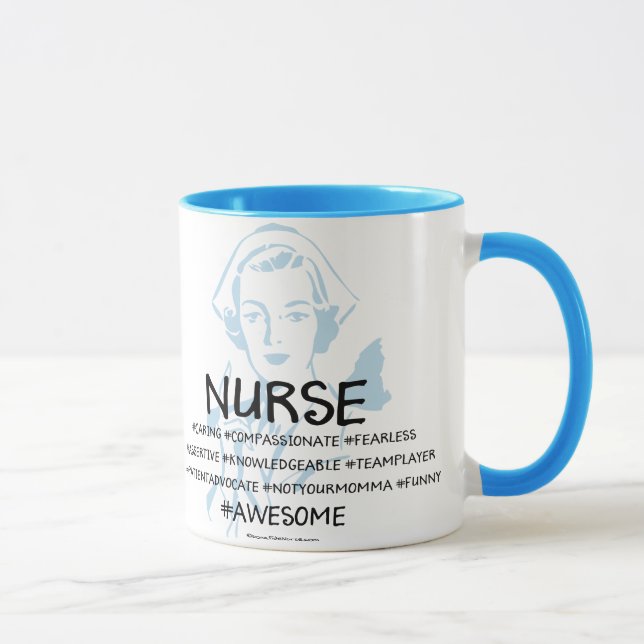 Caneca Definição de Enfermeiro Mug (Direita)