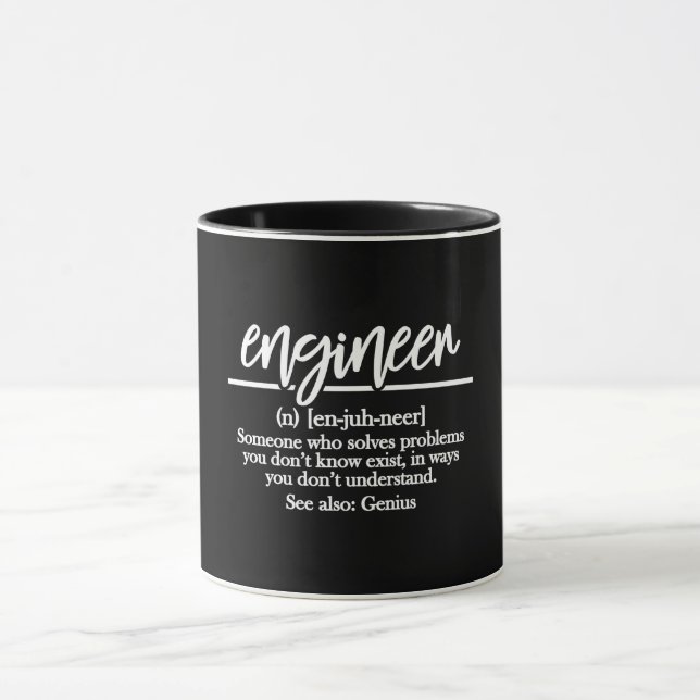 Caneca Definição De Engenheiro (Centro)