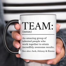 Definição de EQUIPE Personalizada