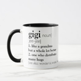Caneca Definição de Gigi