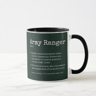 Caneca Definição de invasor do exército