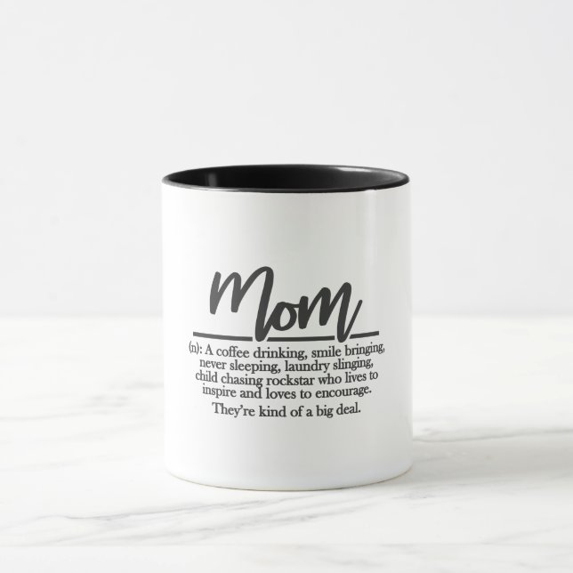 Caneca Definição De Mãe (Centro)
