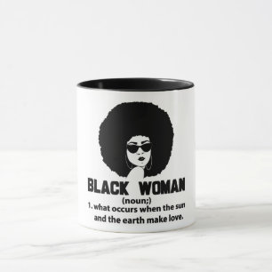 Caneca Definição de Mulher Negra