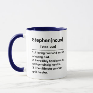 Caneca Definição de Nome Personalizado   Significado Pers