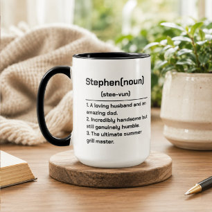 Caneca Definição de Nome Personalizado Significado Pers