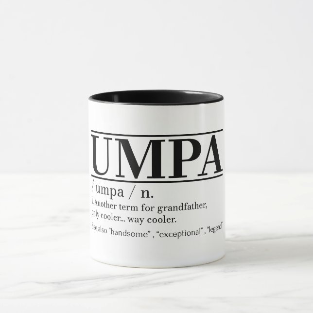 Caneca Definição de Stepdad Inspiracional (Centro)