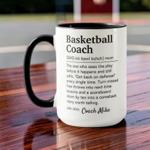 Definição de Treinador de Basquete Agradecimento P