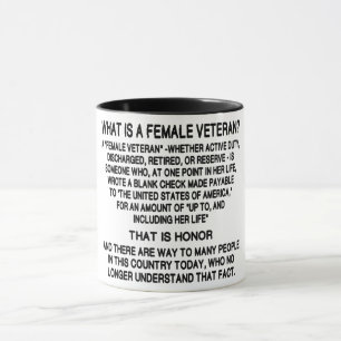Caneca Definição De Veterana Feminino