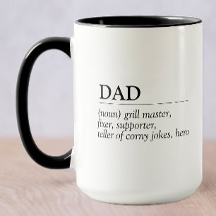 Caneca Definição do Dia dos Pais