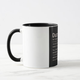 Caneca Definição Personalizada Personalizada do Dicionári
