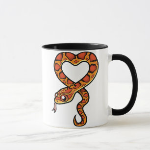 Caneca Definida uma pessoa do cobra