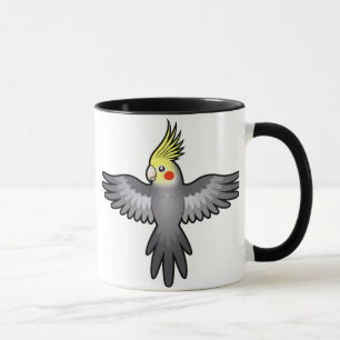 Caneca Definitivamente uma Pessoa Pássaro (cacatua)