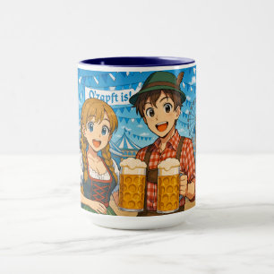Caneca Degustação de cerveja durante o Oktoberfest em Mun