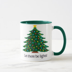 Caneca Deixado haja umas luzes -- Árvore