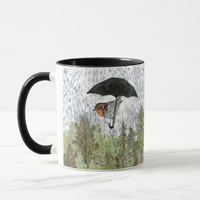 Caneca Deixe a chuva te beijar (Esquerda)