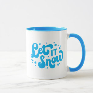 Caneca Deixe-o nevar Design de inverno