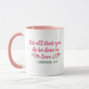 Caneca Deixe tudo que você faz ser feito apaixonado // B