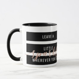 Caneca Deixe uma faísca pequena onde quer que você vai
