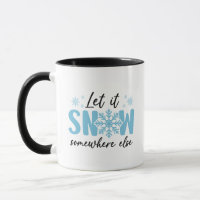 Deixem-Na Neve Em Outro Lugar - Design De Inverno 