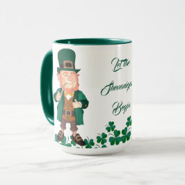 Caneca Deixem Os Shenanigans Começar A Aproximar-Se De Le