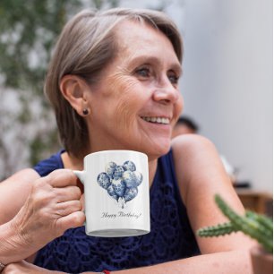 Caneca Delft Blue Balloons personalizáveis