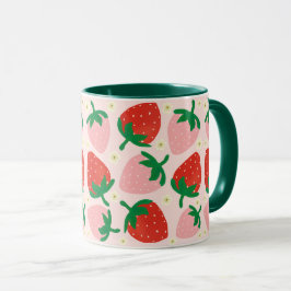 Caneca Delícias de Frutas  Rosa Suave