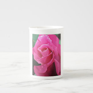 Caneca deliciosa de China de osso do rosa do rosa
