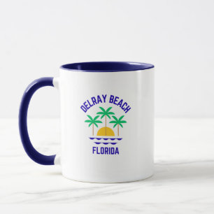 Caneca Delray Beach Flórida Café Mug