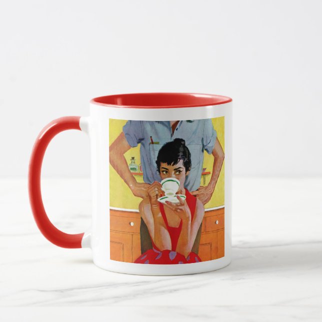 Caneca Demasiado tarde para compo (Esquerda)