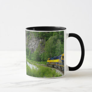 Caneca Denali Express Trem de Férias Fotografia no Alasca