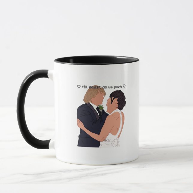 Caneca Densi - Até a Morte Nos Faz Parte Parody Edition (Esquerda)