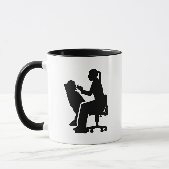 Caneca Dentista fêmea (Esquerda)