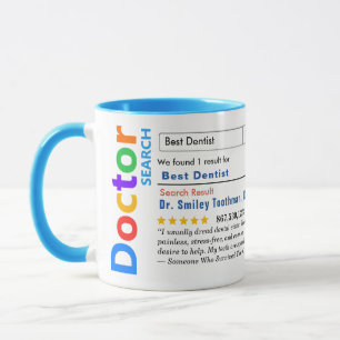 Caneca Dentista Melhor Personalizado Divertido