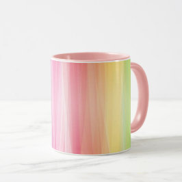 Caneca Dentro de Espectro de Cores bonito para Nome do Pr