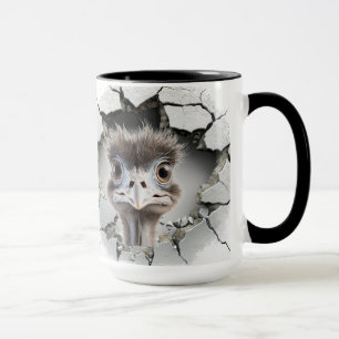 Caneca DENTRO de parede rachada da UEM