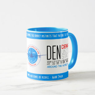 Caneca Denver, elegante dos Estados Unidos