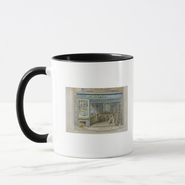 Caneca Depositário da vaca, 1825 (Esquerda)