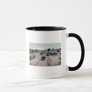 Caneca Depósito da estrada de ferro de D & de R G
