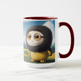 Caneca Der kuschelige Abenteurer – Mutig