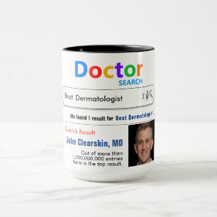 Caneca Dermatologista Funny Gift Mug